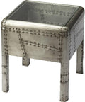 Aviation Industrial Rustic Side Table