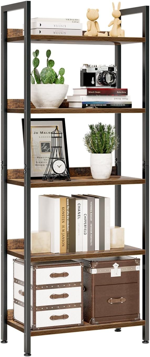 Industrial Rustic Library Walk In Storage Bookshelf