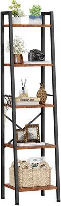 Industrial Rustic Ladder Shelf
