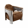 Aviator Industrial Rustic Mancave Armchair